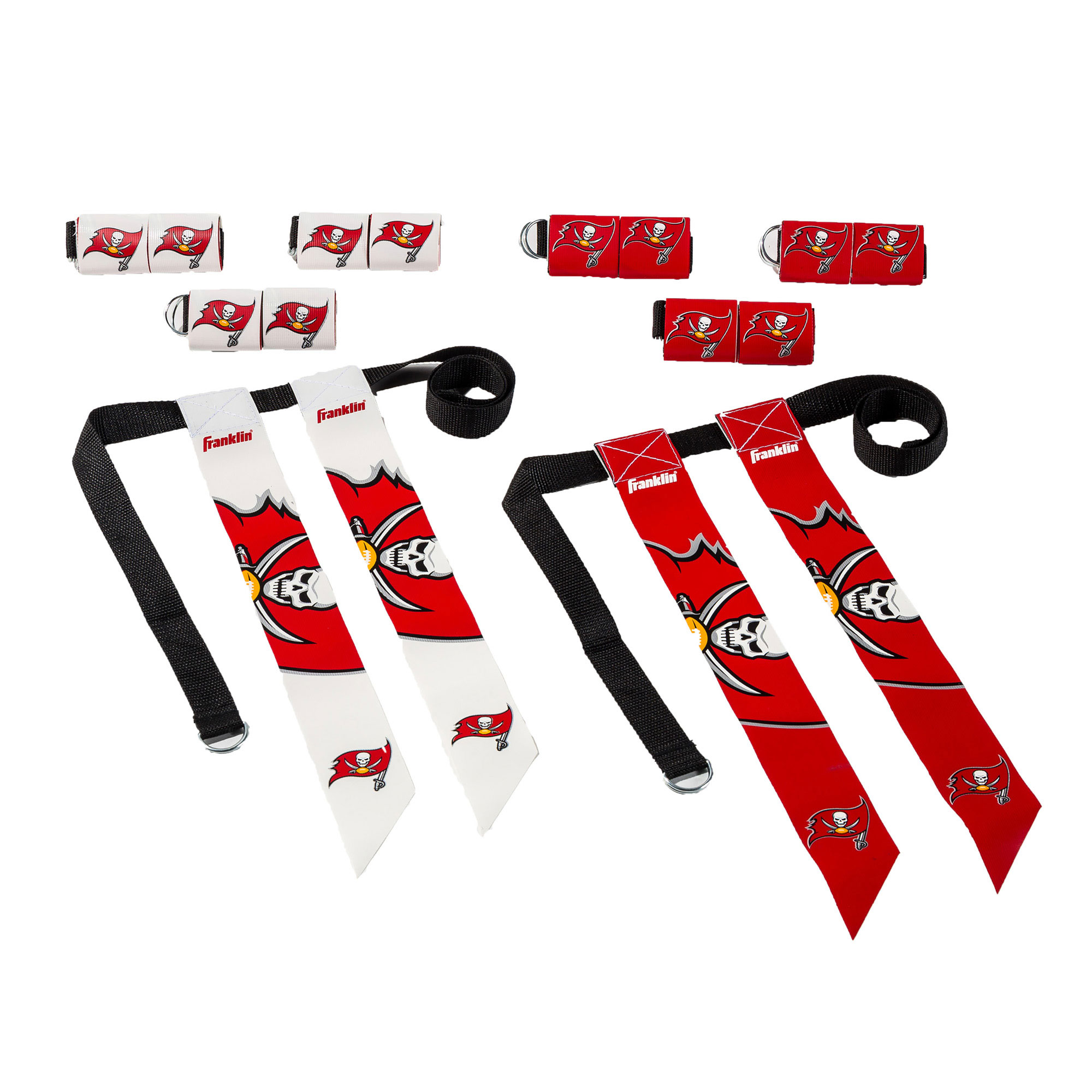 Youth Franklin Sports Tampa Bay Buccaneers NFL Flag Football Set