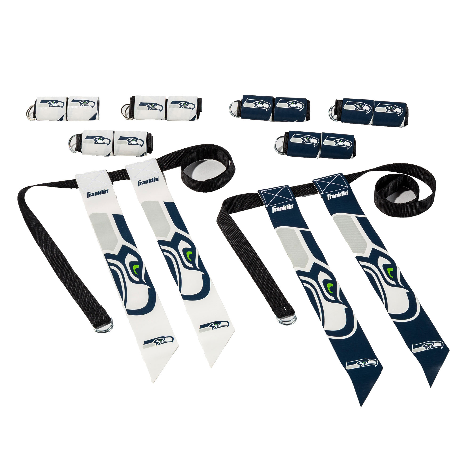 Youth Franklin Sports Seattle Seahawks NFL Flag Football Set