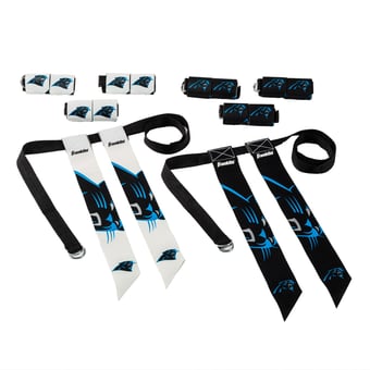 Youth Franklin Sports Carolina Panthers NFL Flag Football Set