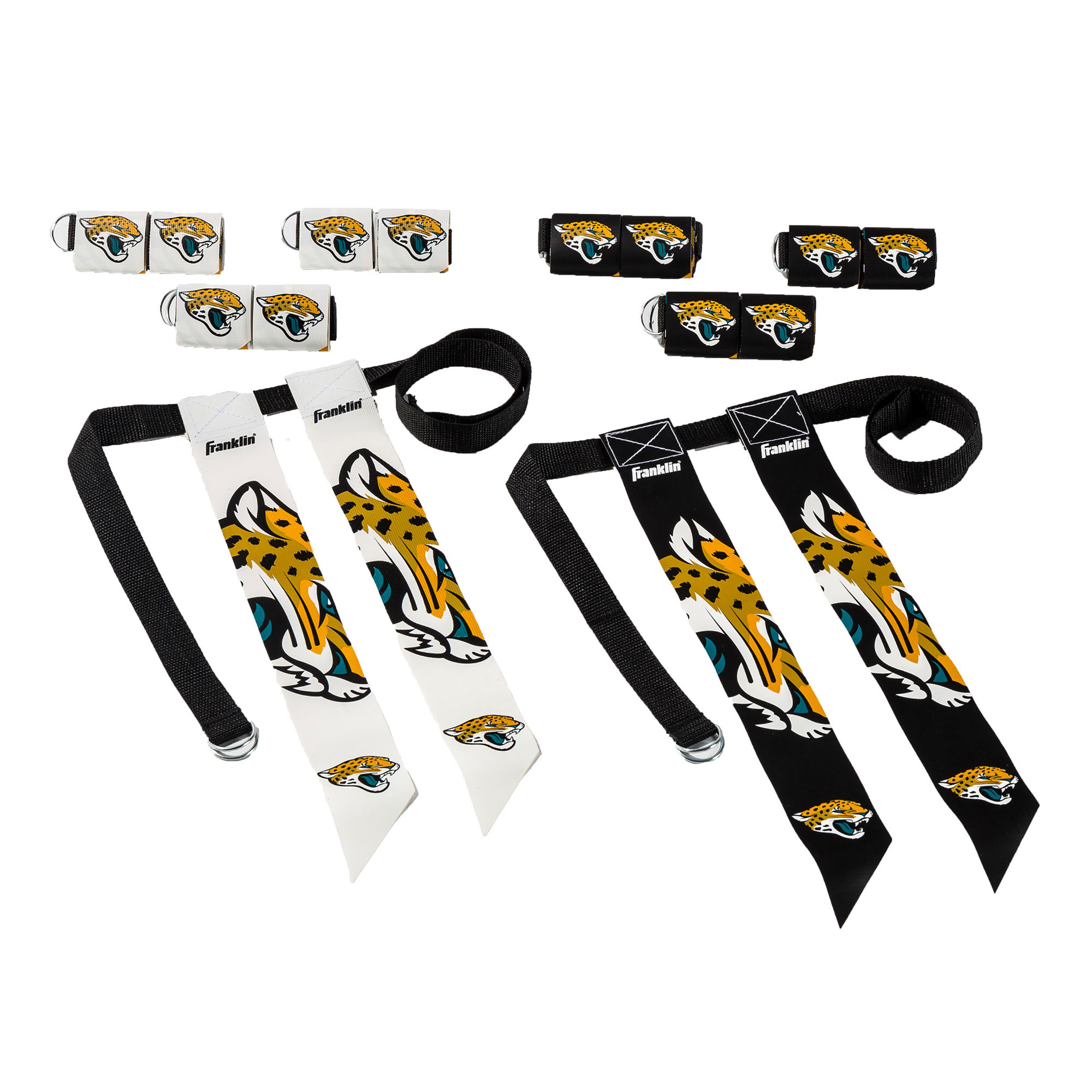 Youth Franklin Sports Jacksonville Jaguars NFL Flag Football Set