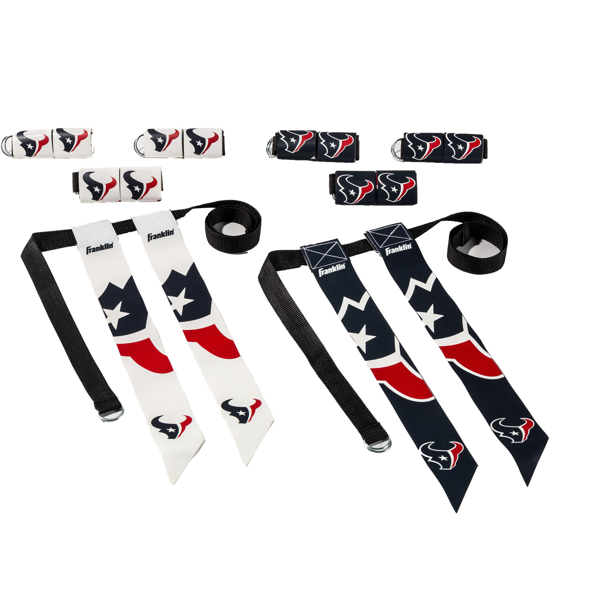 Youth Franklin Sports Houston Texans NFL Flag Football Set