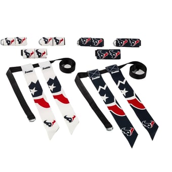 Youth Franklin Sports Houston Texans NFL Flag Football Set