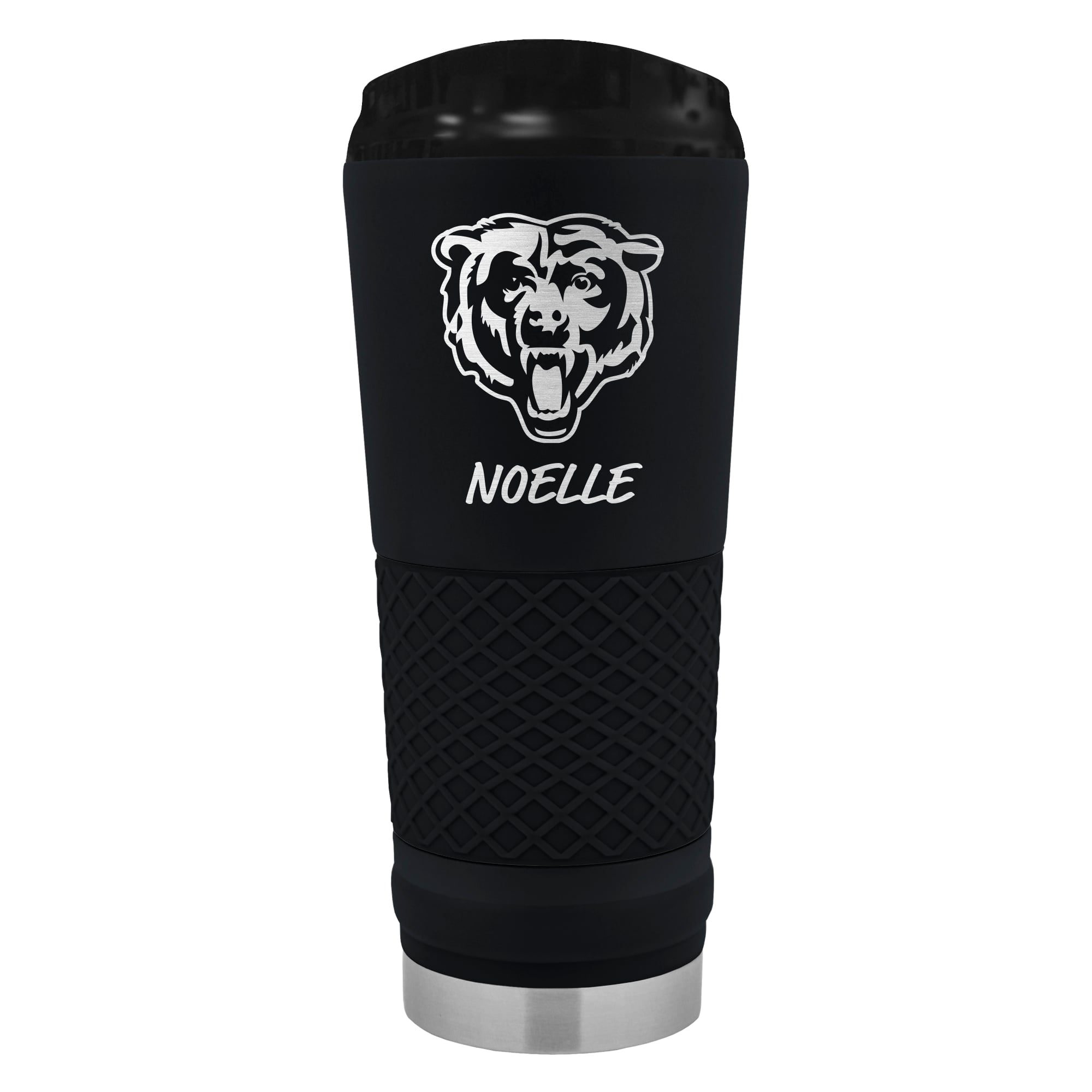 Black Chicago Bears 24oz. Personalized Stealth Draft Beverage Cup