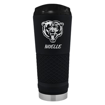 Black Chicago Bears 24oz. Personalized Stealth Draft Beverage Cup