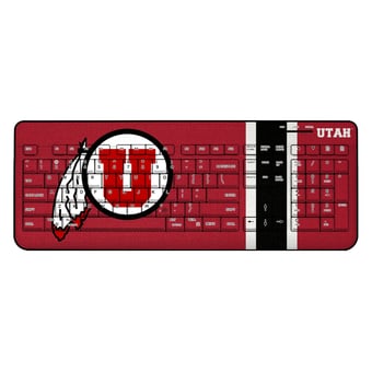 Utah Utes Wireless USB Keyboard