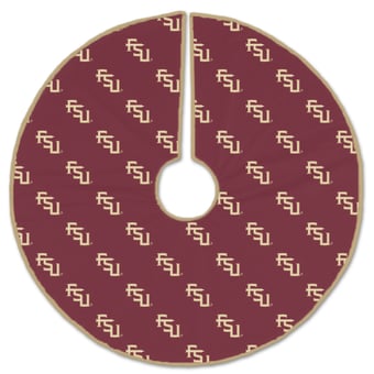 Florida State Seminoles Microplush Christmas Tree Skirt