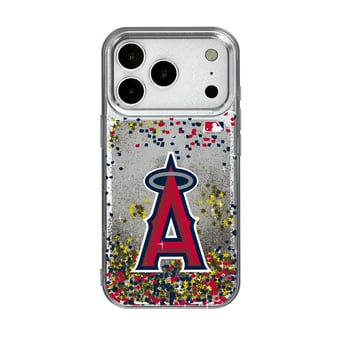 Los Angeles Angels Glitter Confetti iPhone Case
