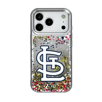 St. Louis Cardinals Glitter Confetti iPhone Case