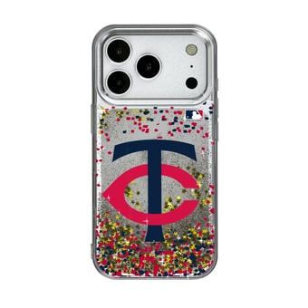 Minnesota Twins Glitter Confetti iPhone Case