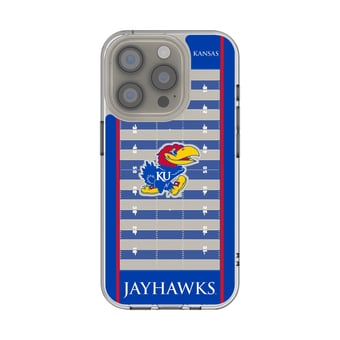 Kansas Jayhawks Clear Field iPhone Case