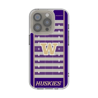 Washington Huskies Clear Field iPhone Case
