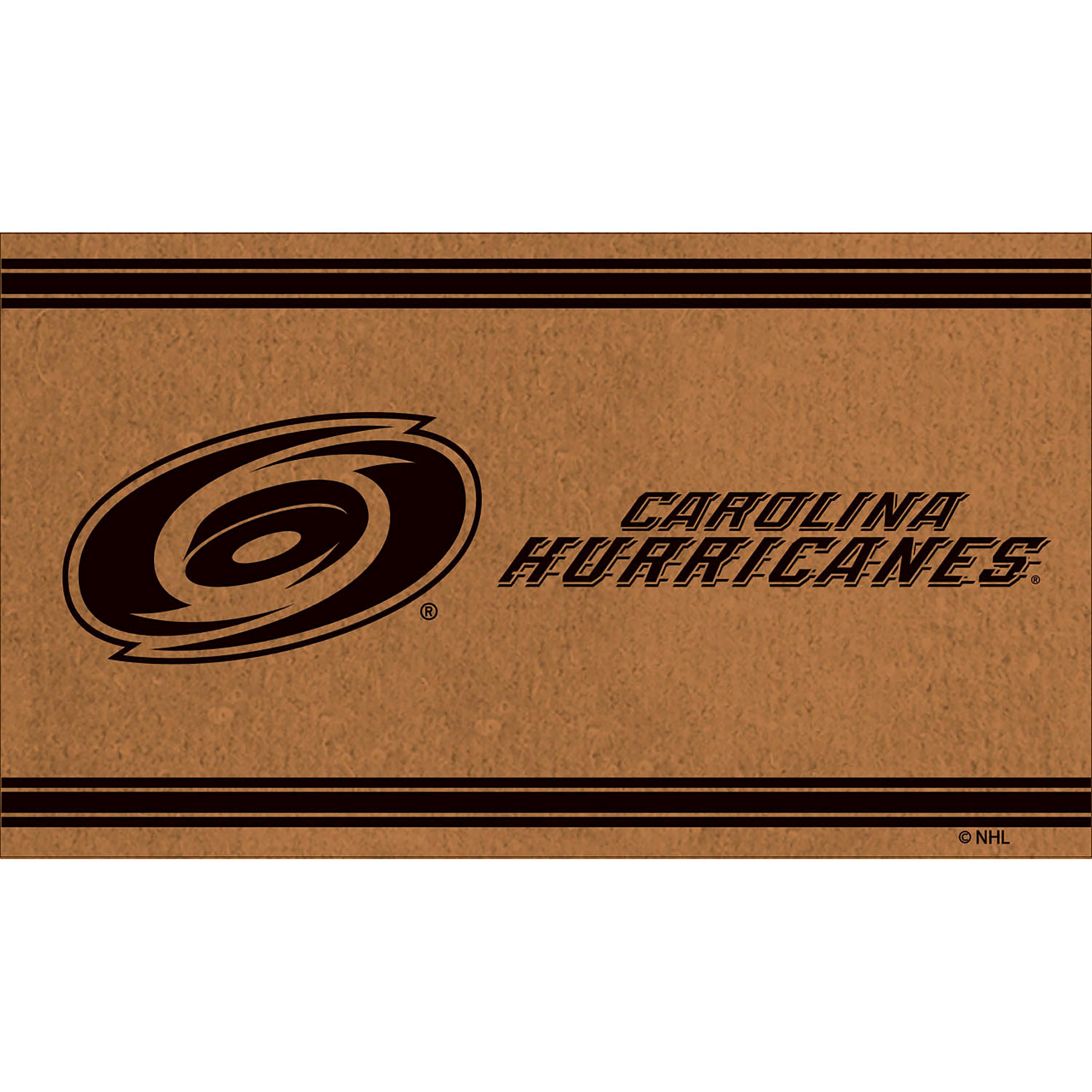 Carolina Hurricanes 16" x 28" Logo Turf Mat
