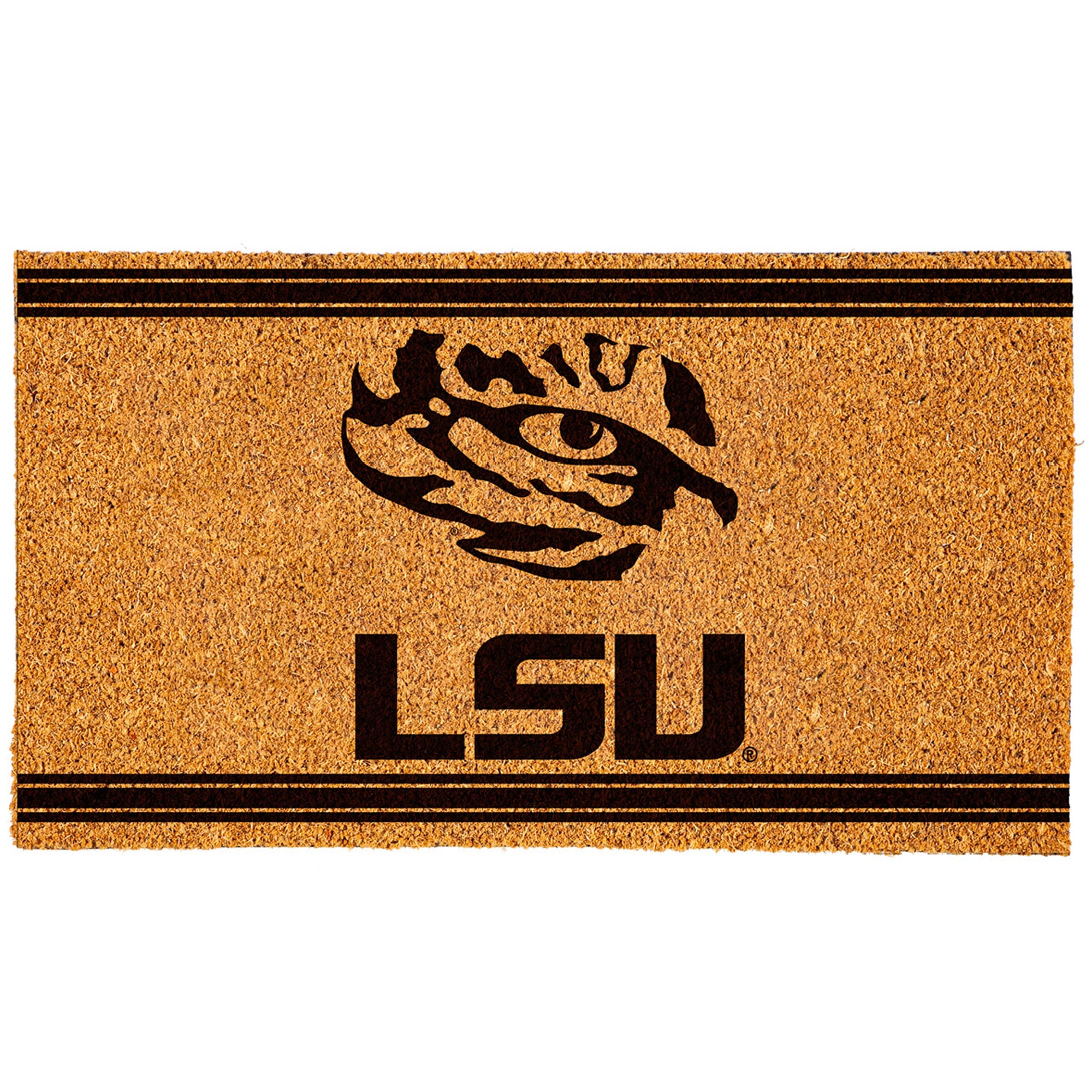 LSU Tigers 16" x 28" Logo Turf Mat