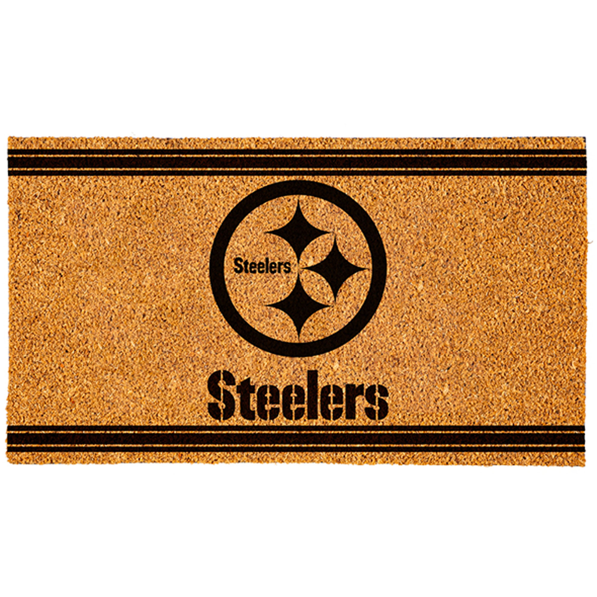 Pittsburgh Steelers 16" x 28" Logo Turf Mat