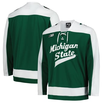 Michigan State Spartans Replica Hockey Jersey - Green