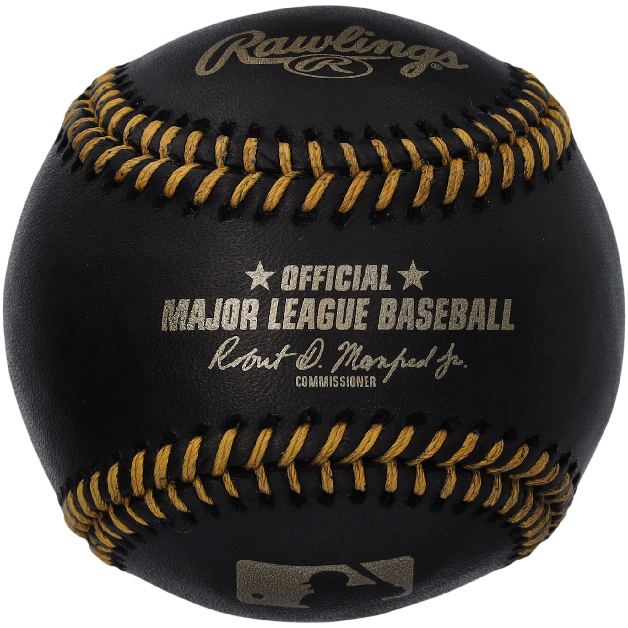 Rawlings Black Leather Baseball