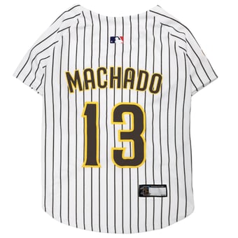 Manny Machado White San Diego Padres Player Pet Jersey