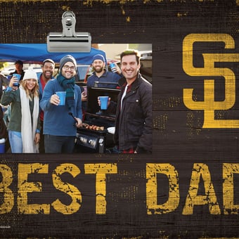 San Diego Padres 8'' x 10.5'' Best Dad Clip Frame