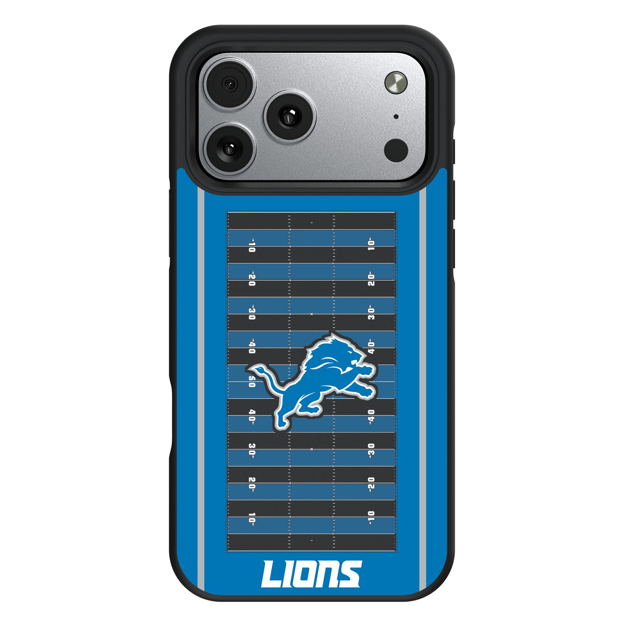 Keyscaper  Detroit Lions  Bump Case with 8.2ft Drop Protection