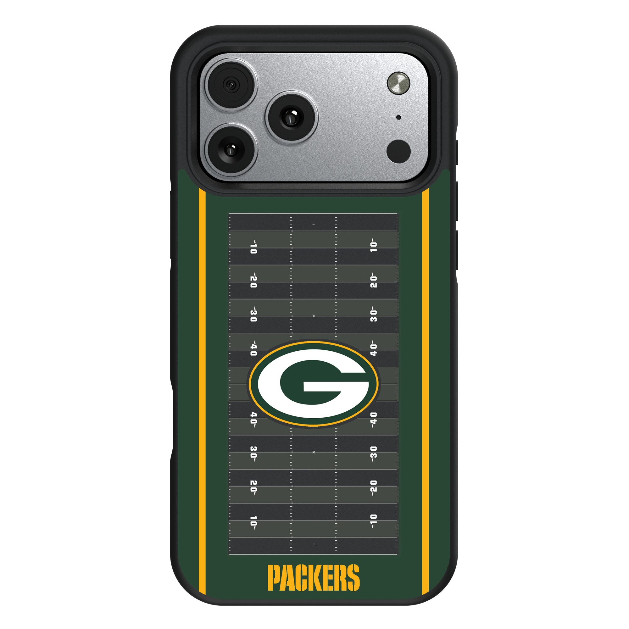 Keyscaper - NFL - Green Bay Packers Bump Case with 8.2ft Drop Protection - 16 Pro - Multicolor