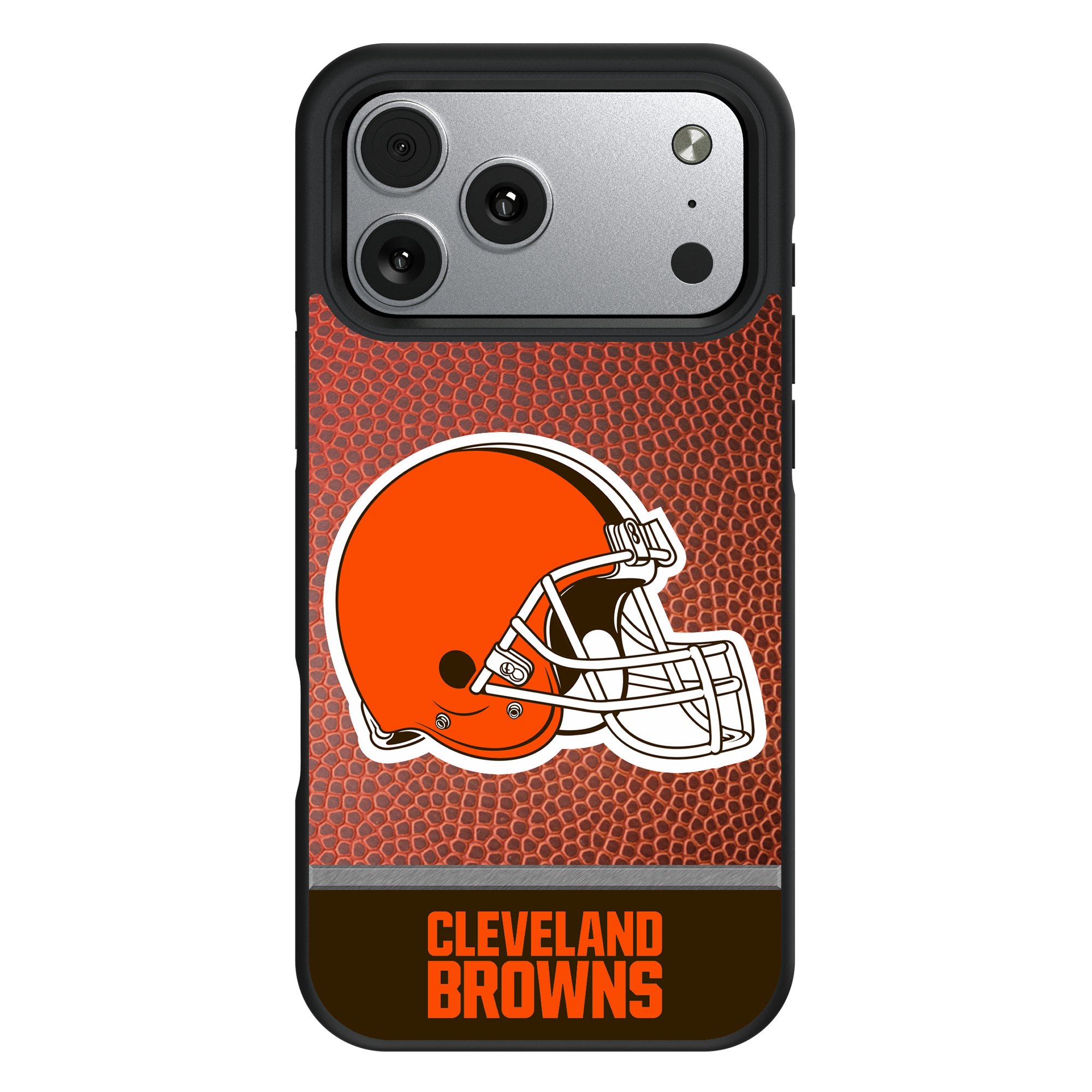 Keyscaper - NFL - Cleveland Browns Bump Case with 8.2ft Drop Protection - 16 Plus - Multicolor