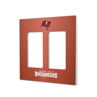 Tampa Bay Buccaneers Football Design Double Rocker Light Switch Plate