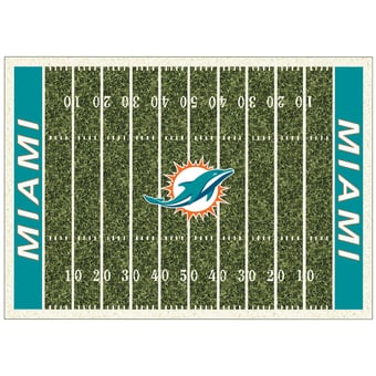 Miami Dolphins Imperial 3'10" x 5'4" Homefield Rug