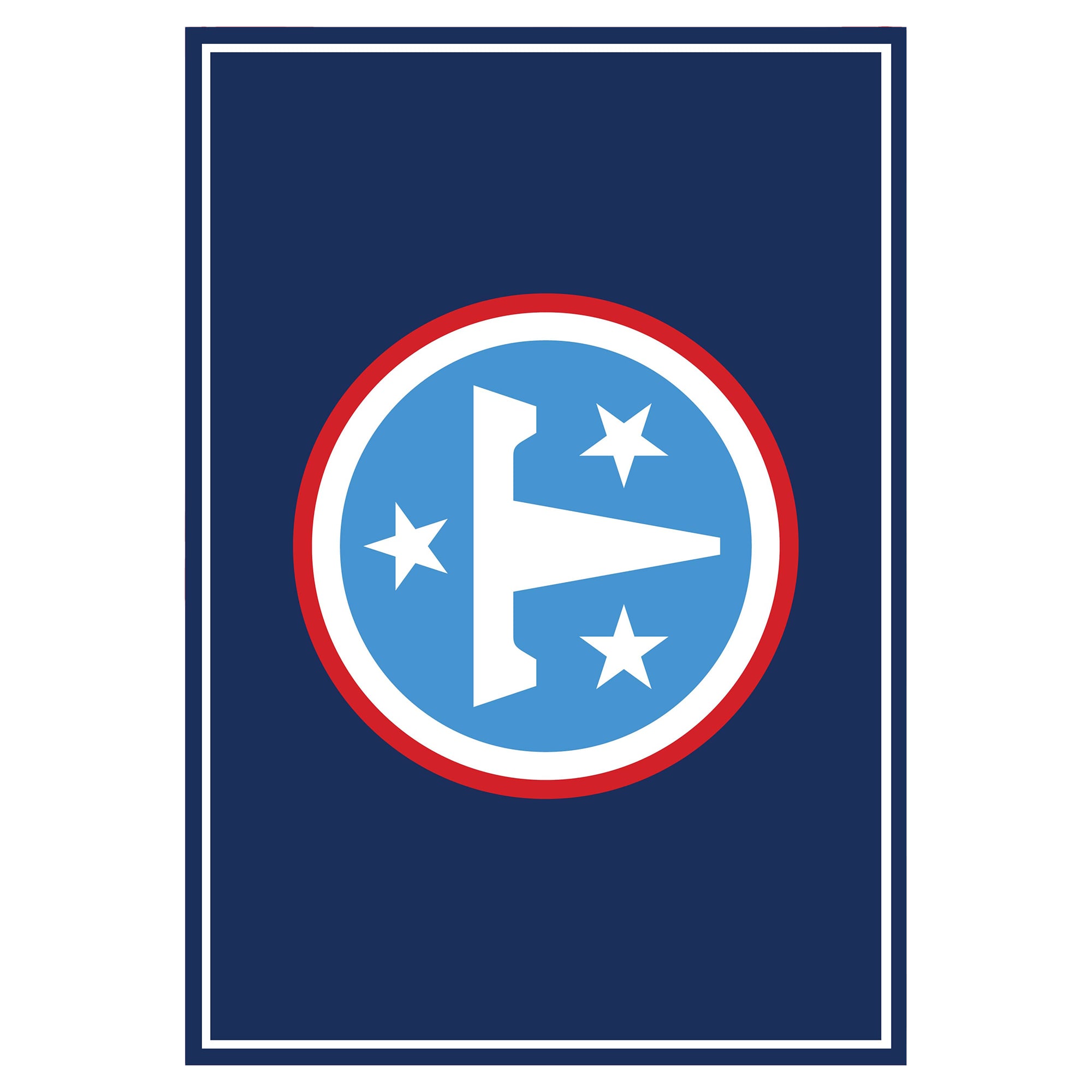Tennessee Titans Imperial 3’10” x 5’4” Spirit Rug Tennessee Titans Imperial 3’10” x 5’4” Spirit Rug