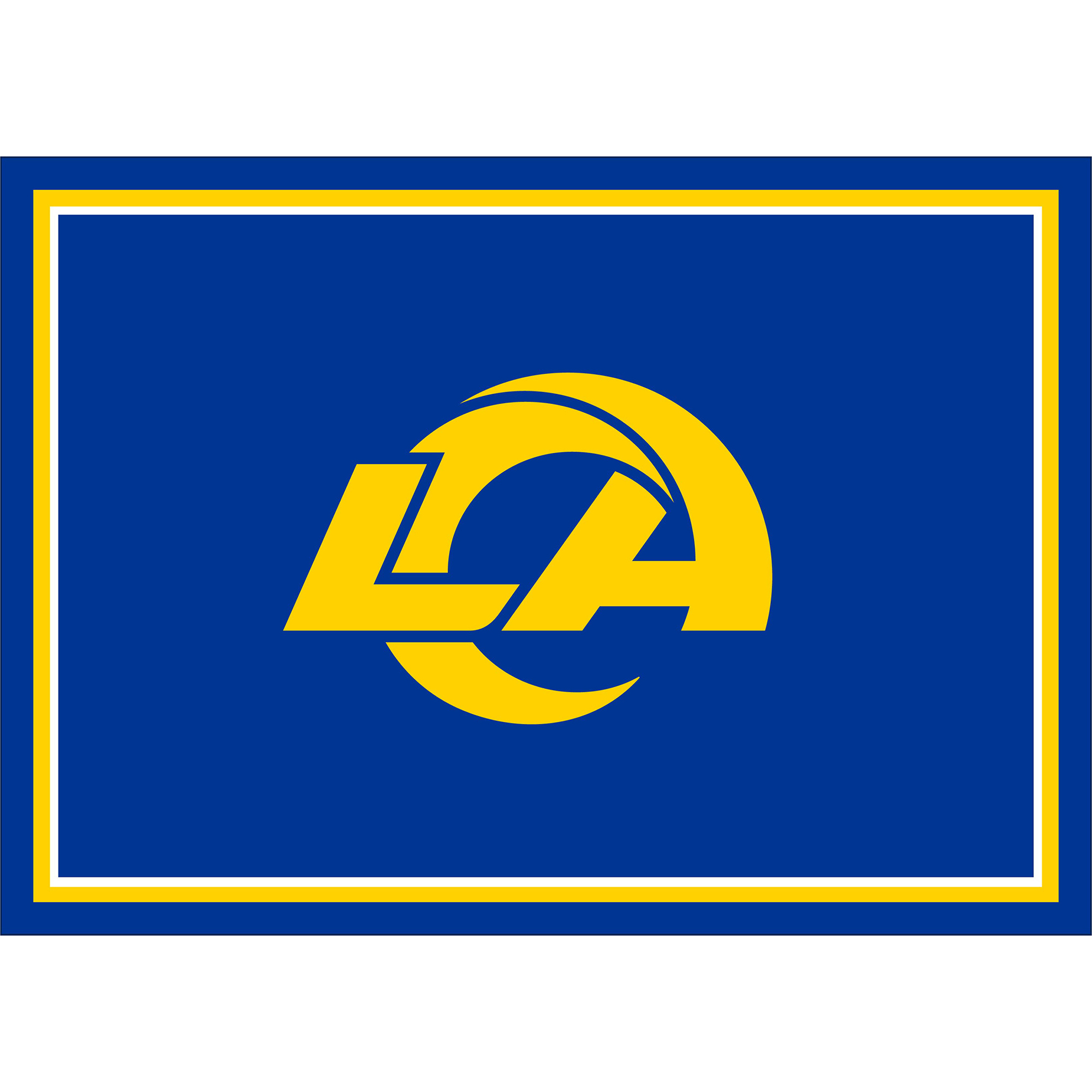 Los Angeles Rams Imperial 3'10'' x 5'4'' Spirit Rug