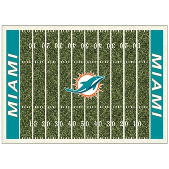 Imperial Miami Dolphins 5'4'' x 7'8'' Home Field Rug
