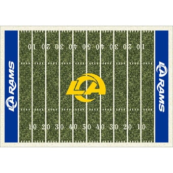 Imperial Los Angeles Rams 5'4'' x 7'8'' Home Field Rug