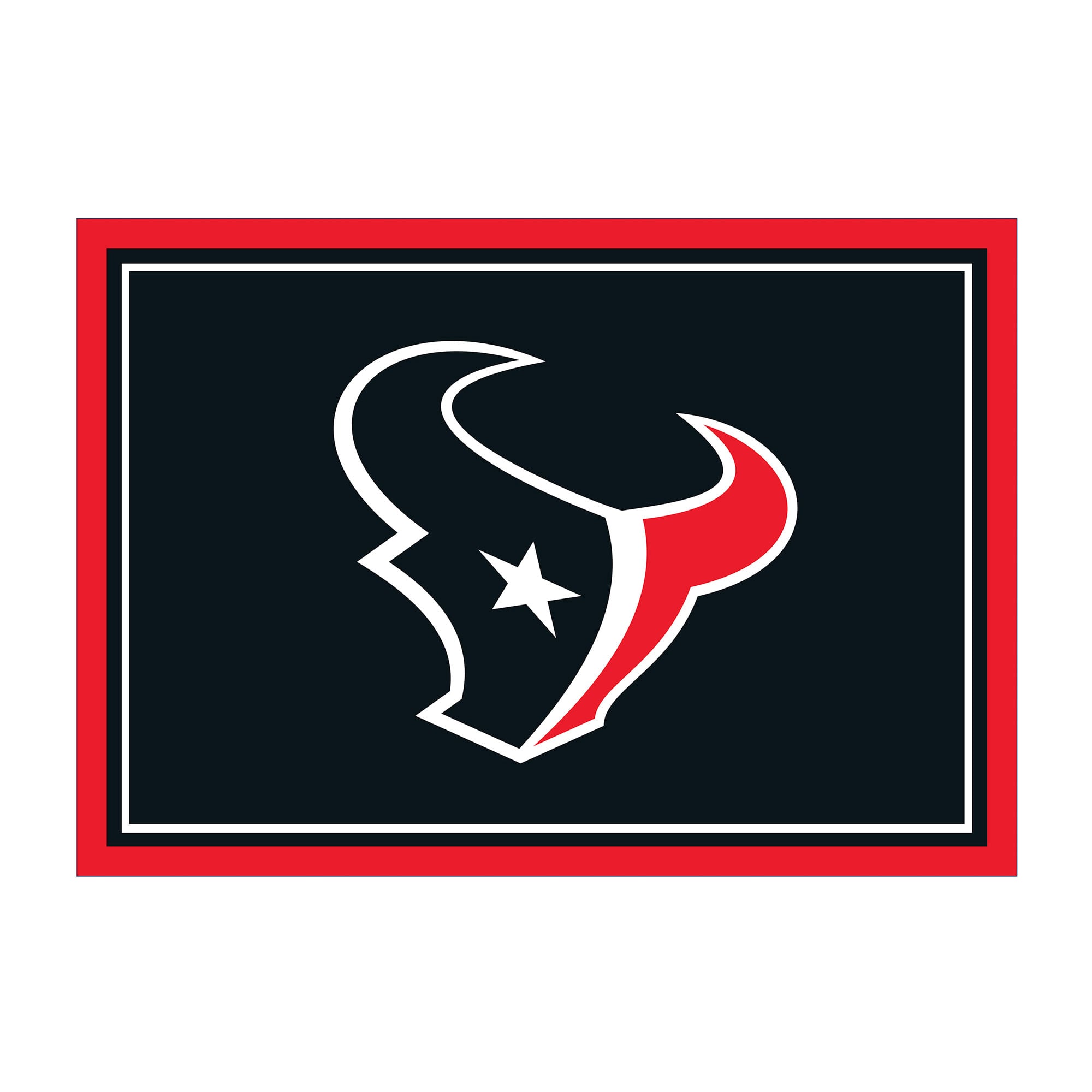 Imperial Houston Texans 5’4” x 7’8” Spirit Rug Imperial Houston Texans 5’4” x 7’8” Spirit Rug