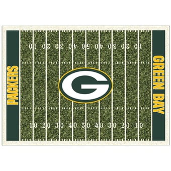 Imperial Green Bay Packers 7'8'' x 10'9'' Home Field Rug