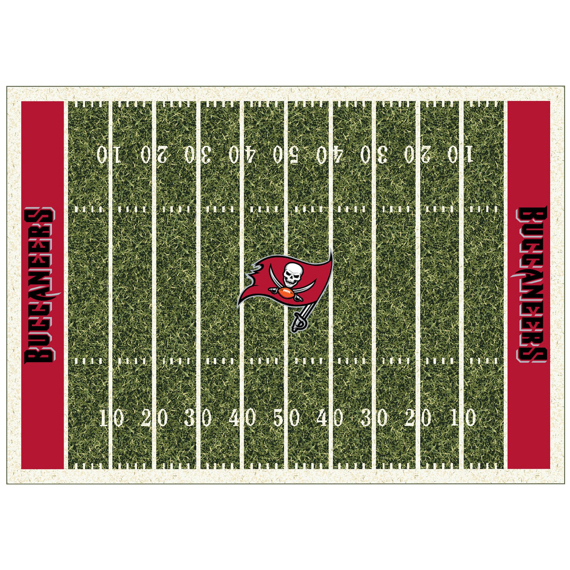 Imperial Tampa Bay Buccaneers 7'8'' x 10'9'' Home Field Rug