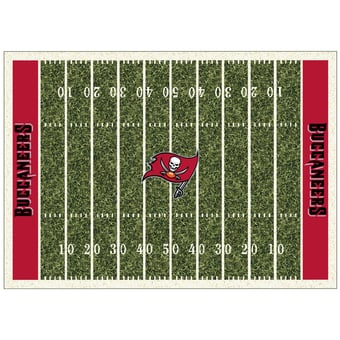 Imperial Tampa Bay Buccaneers 7'8'' x 10'9'' Home Field Rug