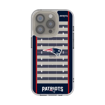 New England Patriots iPhone Clear Field Design Case