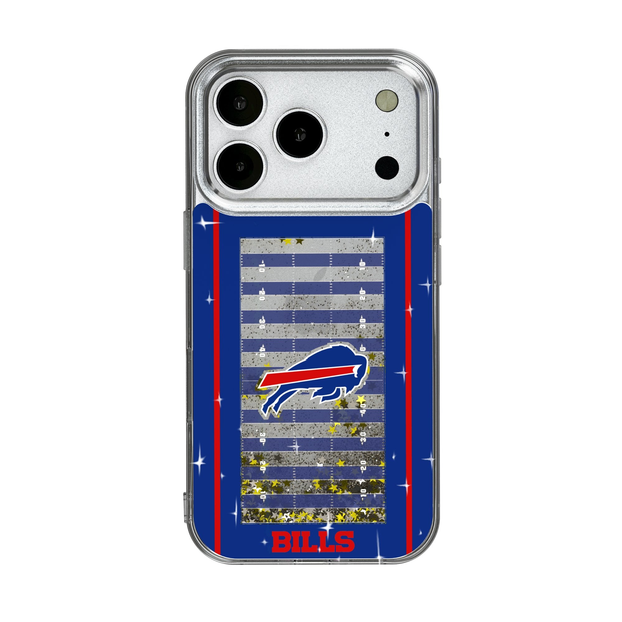 Buffalo Bills iPhone Field Design Glitter Case Buffalo Bills iPhone Field Design Glitter Case