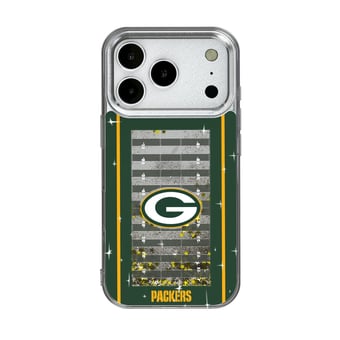 Green Bay Packers iPhone Field Design Glitter Case