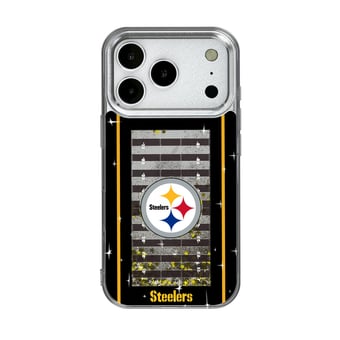 Pittsburgh Steelers iPhone Field Design Glitter Case
