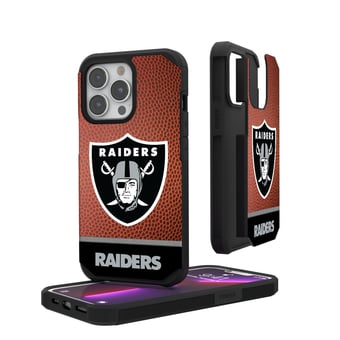 Las Vegas Raiders iPhone Rugged Wordmark Design Case