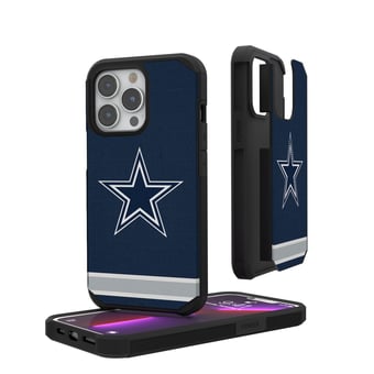 Dallas Cowboys iPhone Rugged Stripe Design Case
