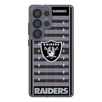 Las Vegas Raiders Galaxy Clear Field Design Case