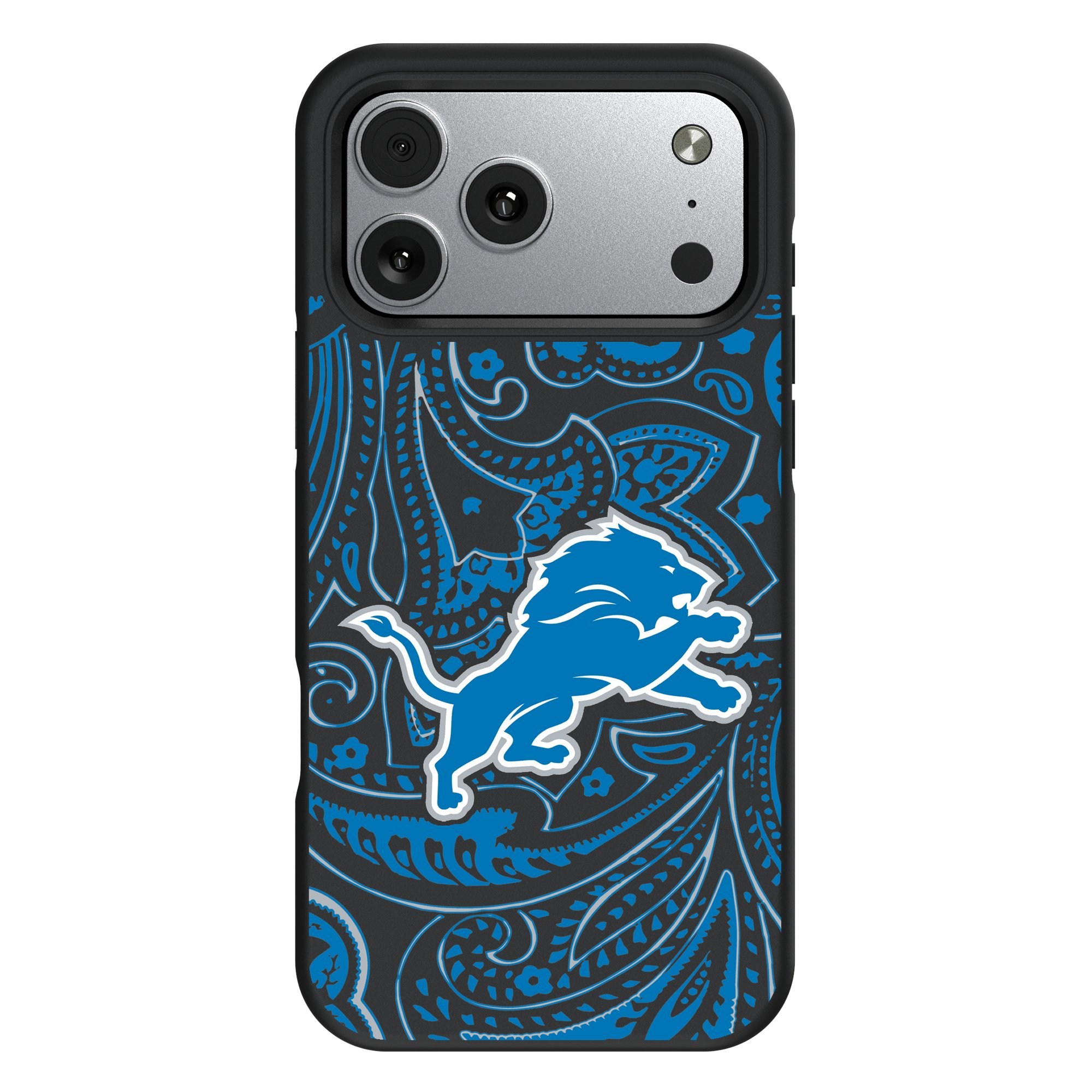 Keyscaper  Detroit Lions  Bump Case with 8.2ft Drop Protection