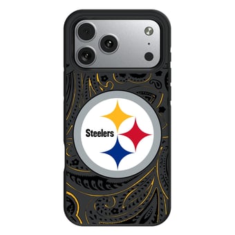 Keyscaper  Pittsburgh Steelers  Bump Case with 8.2ft Drop Protection