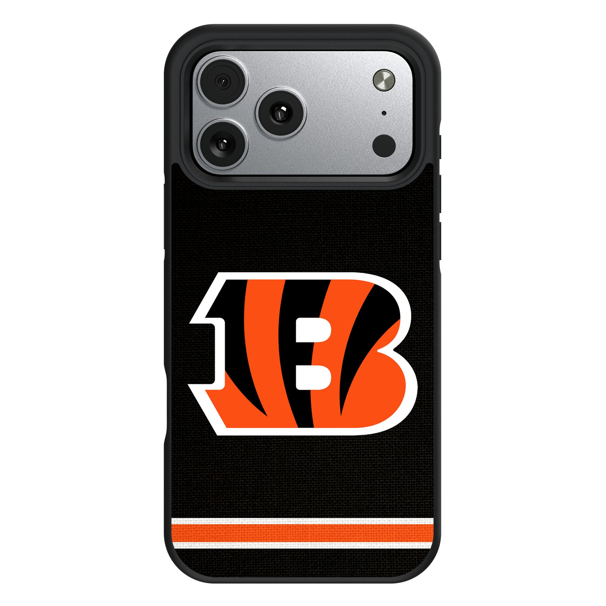 Keyscaper - NFL - Cincinnati Bengals Bump Case with 8.2ft Drop Protection - 17 Pro Max - Multicolor
