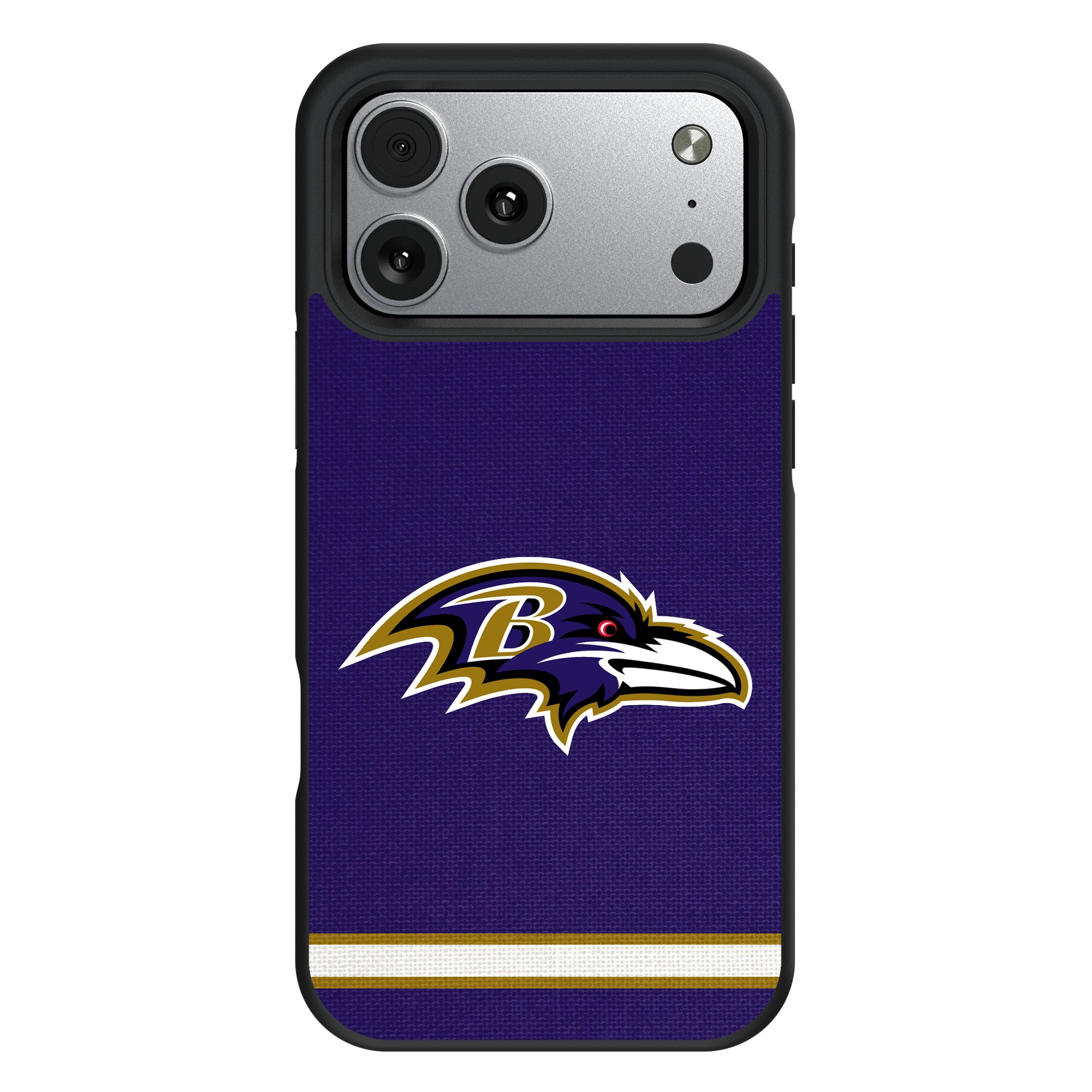 Keyscaper - NFL - Baltimore Ravens Bump Case with 8.2ft Drop Protection - 17 Air - Multicolor