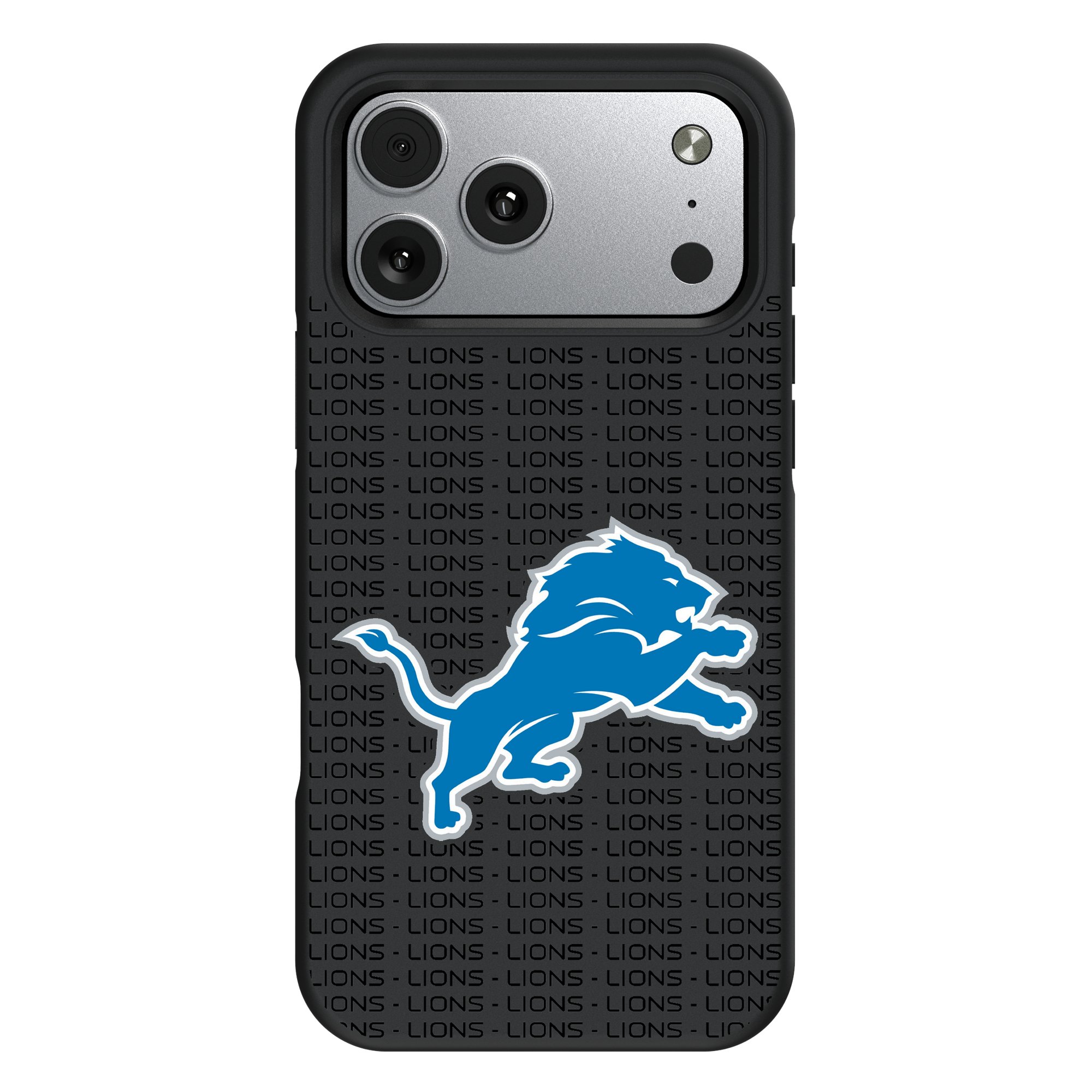 Keyscaper Detroit Lions Bump Case with 8.2ft Drop Protection