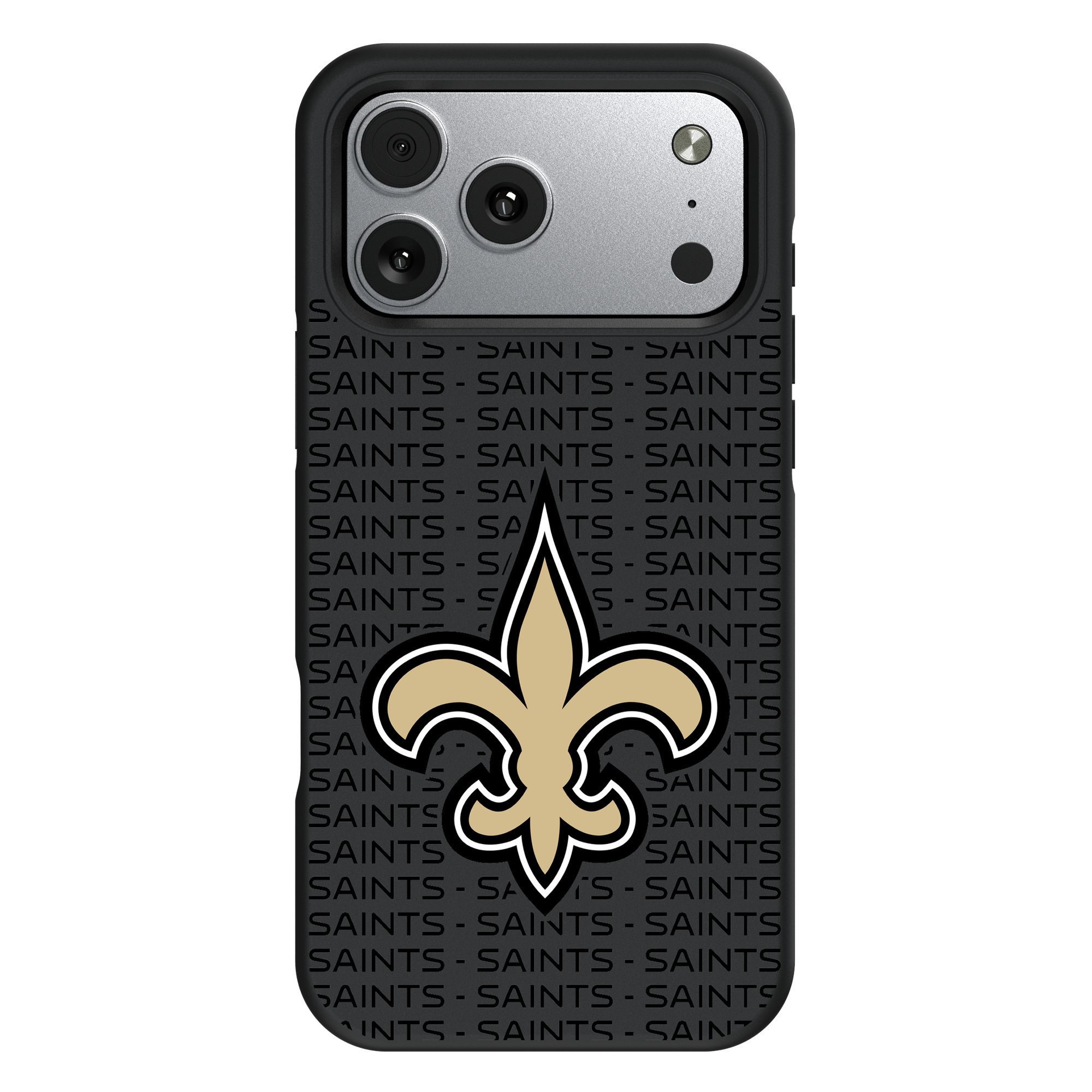 Keyscaper New Orleans Saints Bump Case with 8.2ft Drop Protection