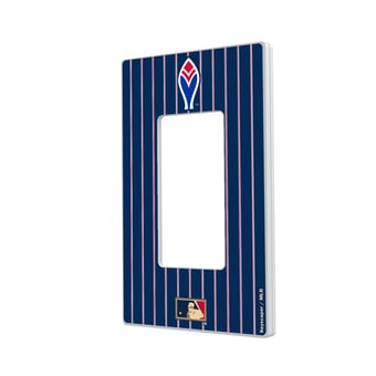 Atlanta Braves 1972-1975 Cooperstown Pinstripe Single Rocker Light Switch Plate