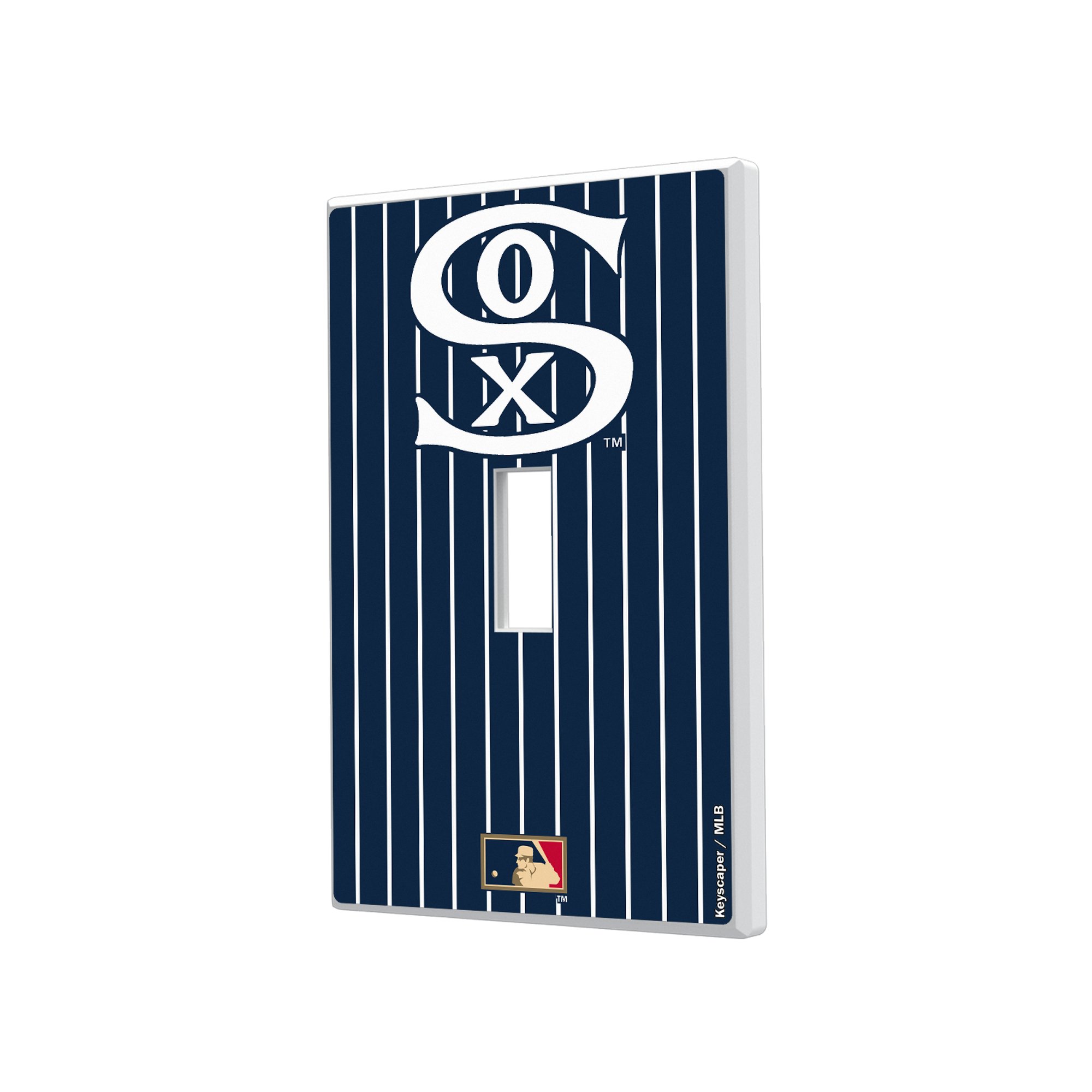 Chicago White Sox 1919 Cooperstown Pinstripe Single Toggle Light Switch Plate